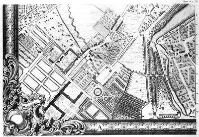 A Map of Chelsea, 1746 by John Rocque